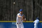 Baseball vs Suffolk  Wheaton College Baseball vs Suffolk University. - (Photo by Keith Nordstrom) : Wheaton, baseball